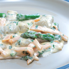 レシピ画像:そばニョッキ