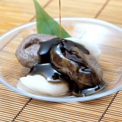 レシピ画像:そば白玉