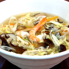 レシピ画像:サンラータンそば