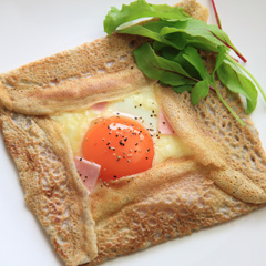 レシピ画像:ガレット・コンプレート