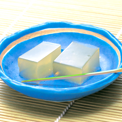 レシピ画像:韃靼そば茶ゼリー