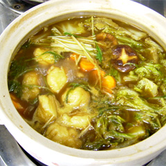 レシピ画像:体ぽかぽかカレー鍋