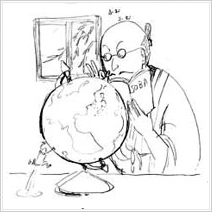 世界のそば事情 イラスト