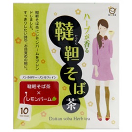 商品画像：ハーブが香る韃靼そば茶（レモンバーム）