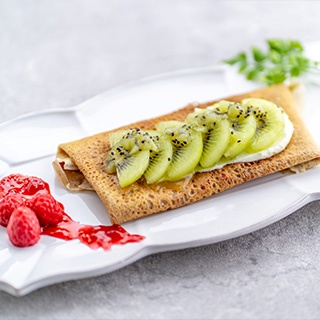 レシピ画像：キウイのデザートガレット